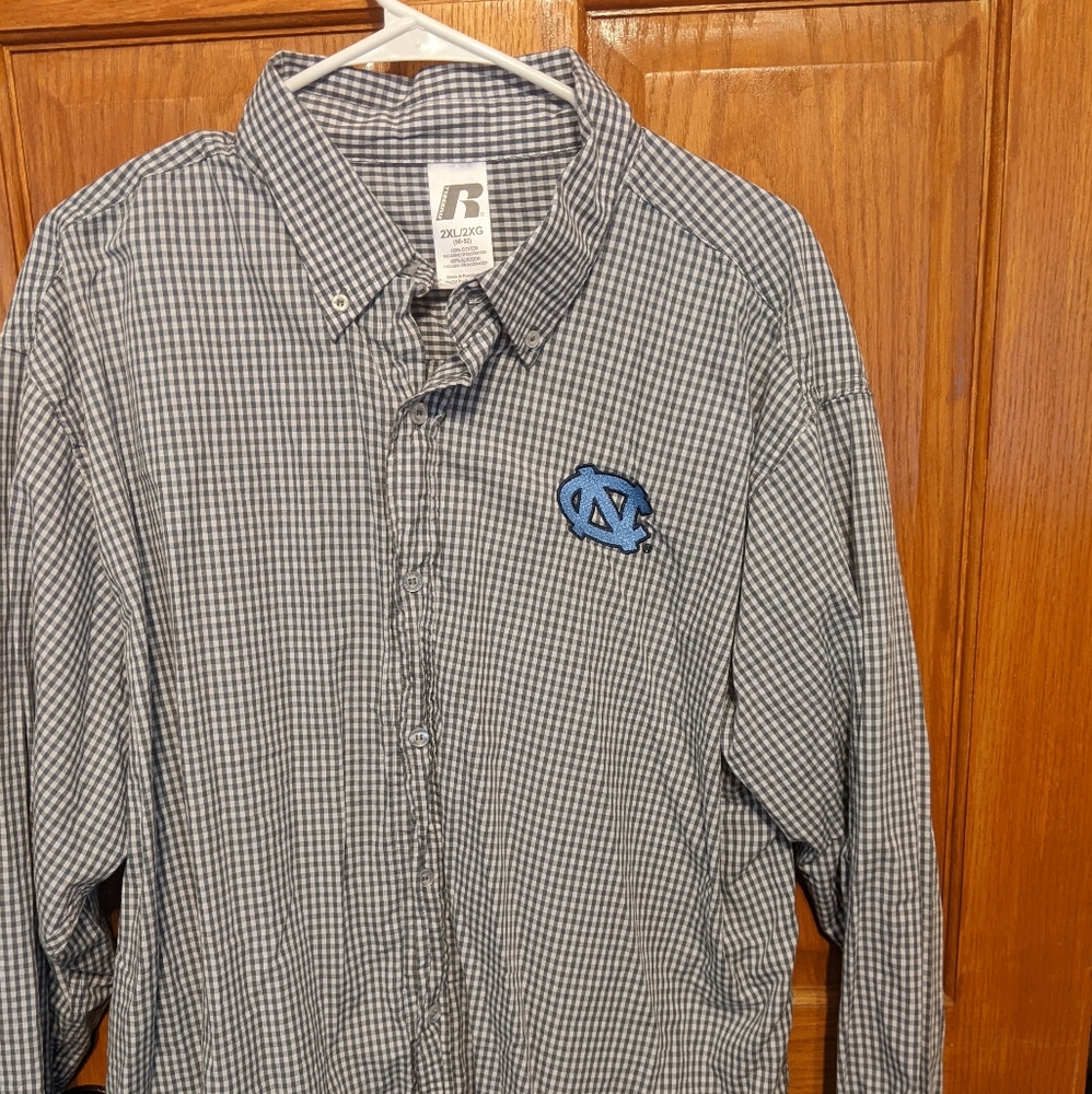 Men's North Carolina Tar heels button down